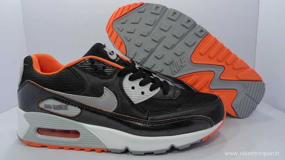 noir et gris Nike Air Max 90 2011 en cours (1)